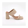 Parton - Sandalias Acolchadas Con Tacon