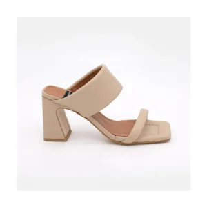 Parton - Sandalias Acolchadas Con Tacon