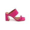 Parton - Sandalias Acolchadas Con Tacon