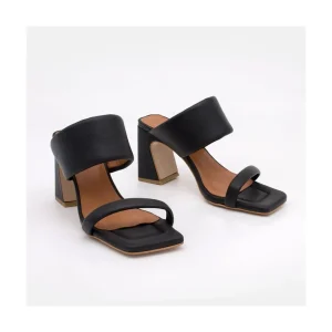 Parton - Sandalias Acolchadas Con Tacon