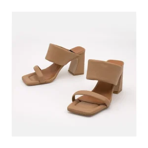 Parton - Sandalias Acolchadas Con Tacon