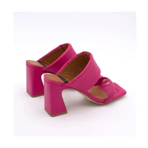 Parton - Sandalias Acolchadas Con Tacon