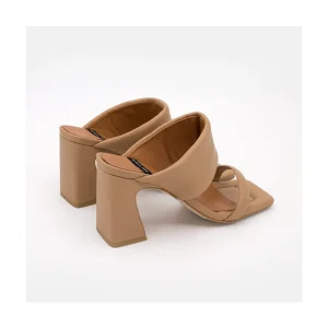 Parton - Sandalias Acolchadas Con Tacon